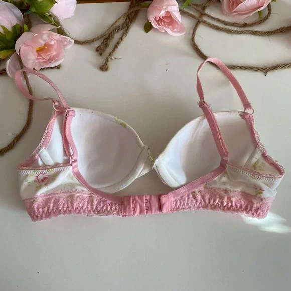 Victoria’s Secret floral cotton bra 34B - Picture 3 of 6